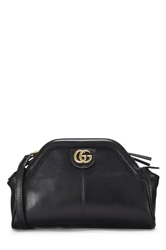 Gucci, Pre-Loved Black Leather Re(Belle) Shoulder Bag