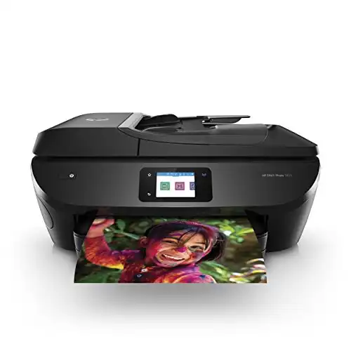 HP ENVY Photo 7855 All in One color Photo Printer with Wireless Printing, HP Instant Ink ready, Works with Alexa