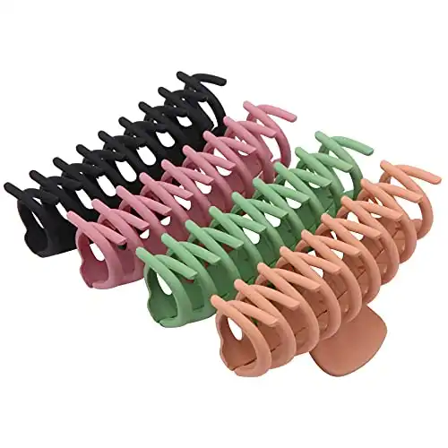 SHALAC Large Hair Claw Clips for Thick Hair