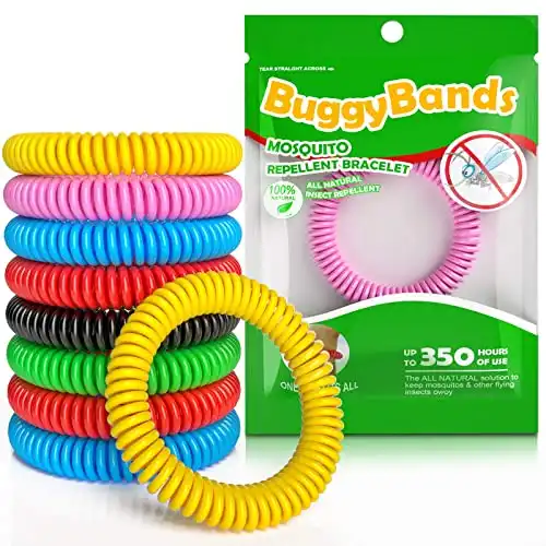 BuggyBands Mosquito Bracelets, 48 Pack