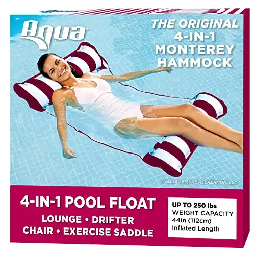 Aqua Original 4-in-1 Monterey Hammock Pool Float