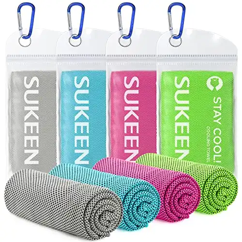 Sukeen 4 Pack Cooling Towel